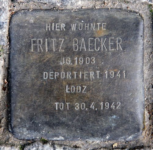 Stolpersteine Rigaer Straße 57 #2