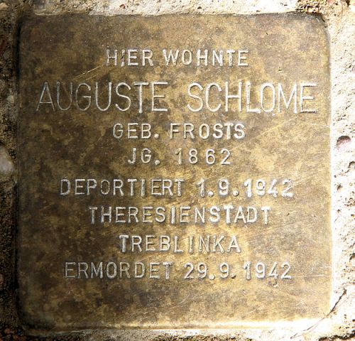 Stolpersteine Berchtesgadener Strae 35 #2