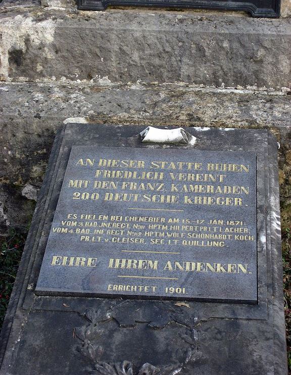 Mass Grave Franco-Prussian War Chenebier #2
