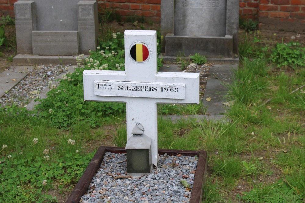 Belgische Graven Oudstrijders Tessenderlo Begraafplaats Hulst #3