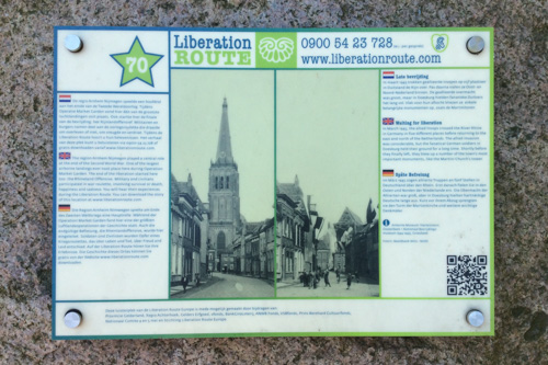 Liberation Route Marker 70 #4