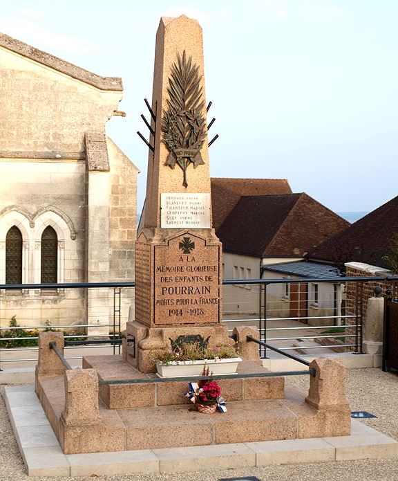 Oorlogsmonument Pourrain