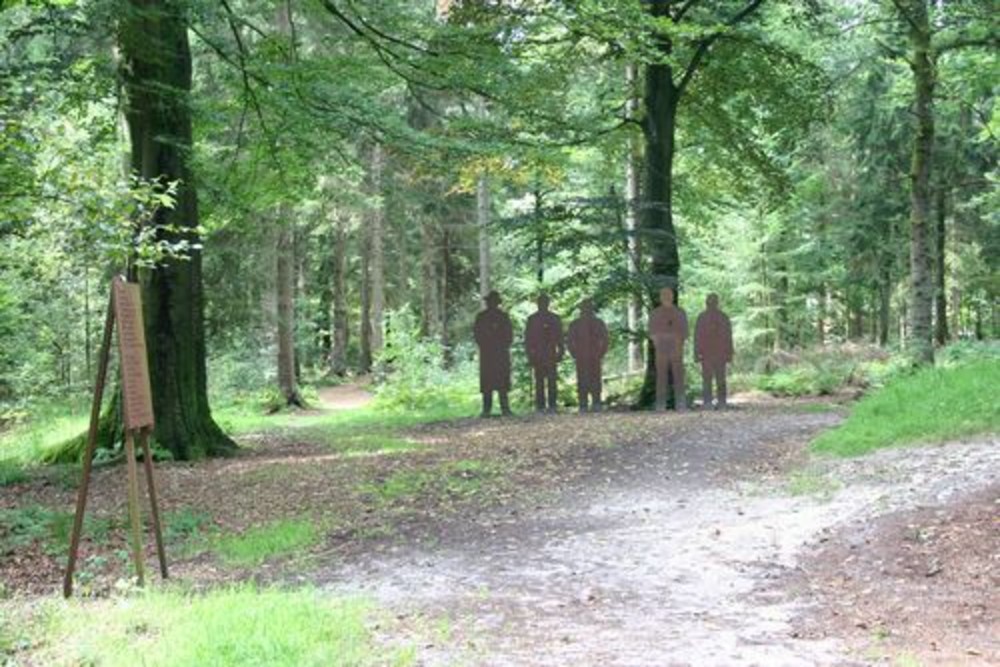 Executiemonument Spaarbankbos Fluitenberg