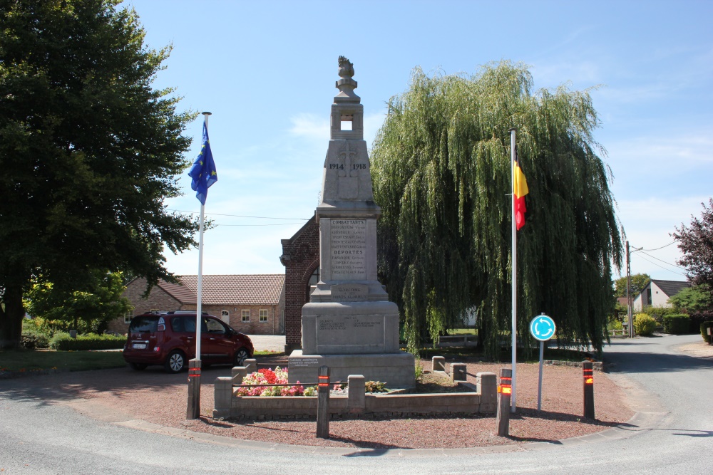 Oorlogsmonument Warcoing	 #1