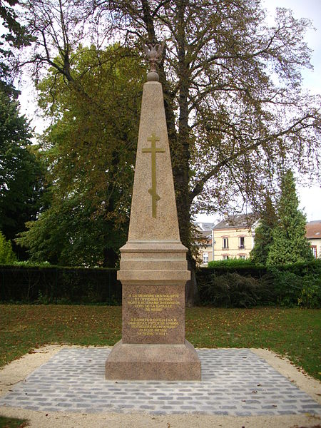 Memorial Russian Victims Battle of Reims