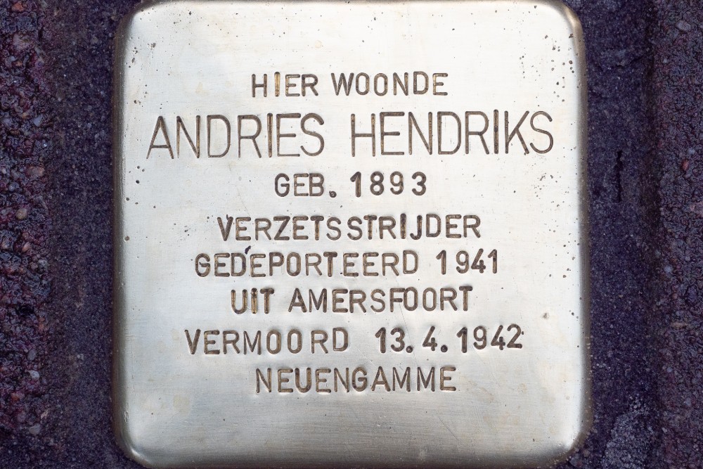 Stolperstein Het Centrum 8 #1