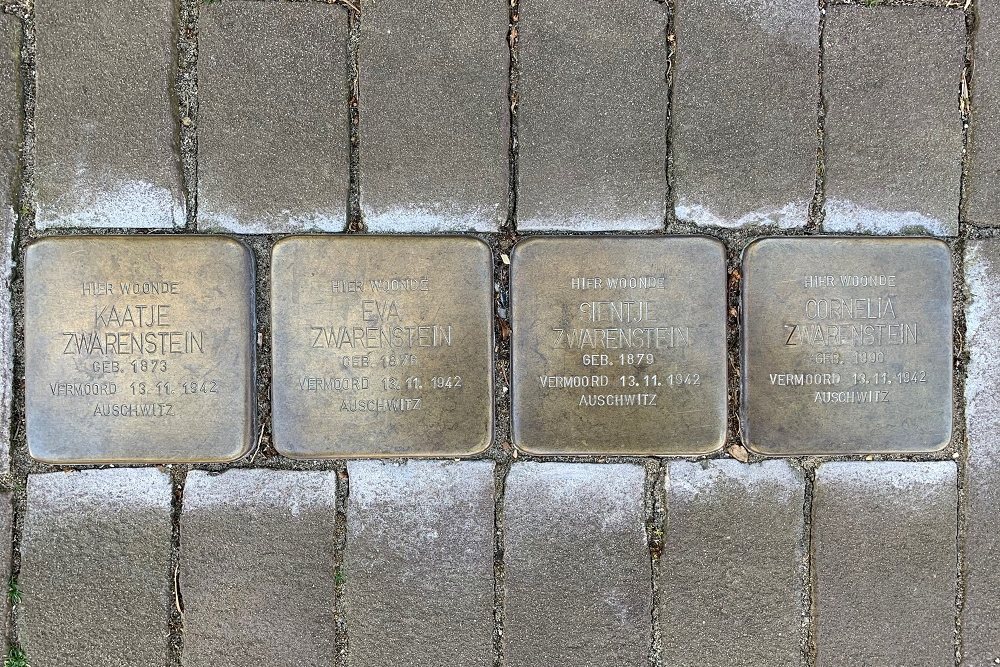 Stolpersteine Kerkstraat 25 (nu Kerkstraat 37)