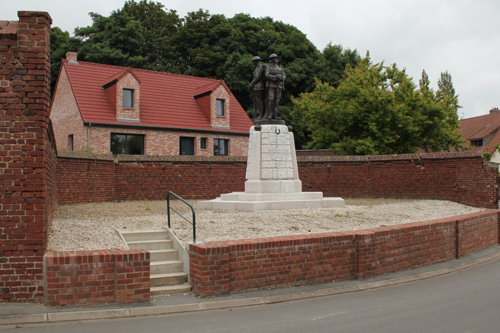 Monument 37th English Division Monchy-le-Preux