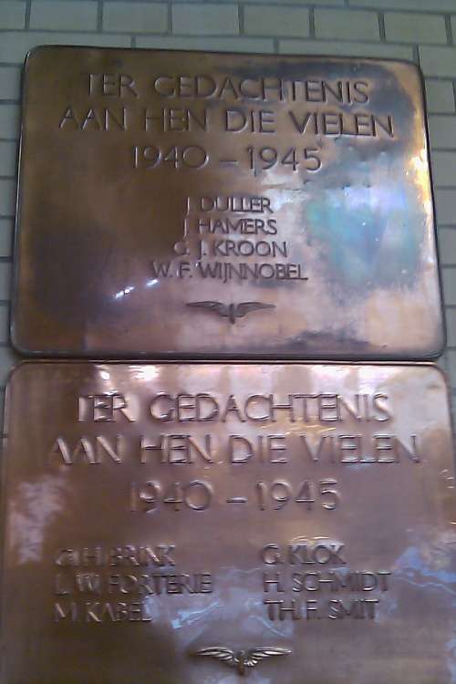 Plaque Killed Railway Employees Haarlem #3