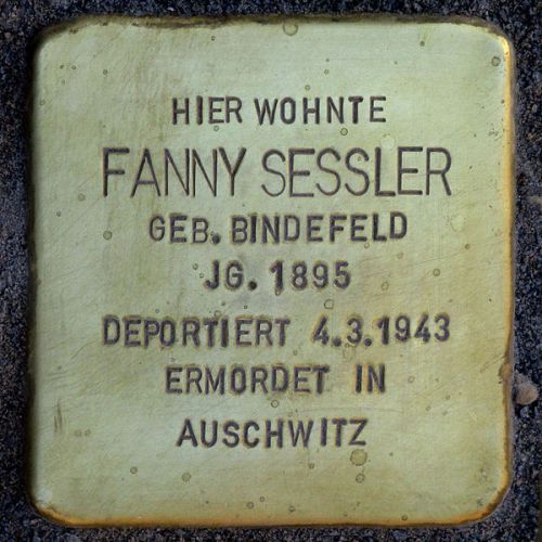Stolpersteine Große Hamburger Straße 33