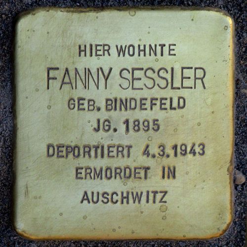 Stolpersteine Groe Hamburger Strae 33