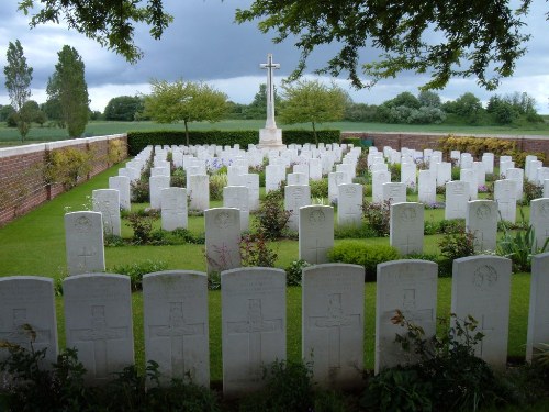 Commonwealth War Cemetery Red Cross Corner #1