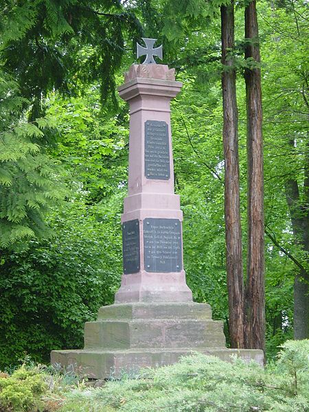 Monument Frans-Duitse Oorlog Klostermansfeld #1