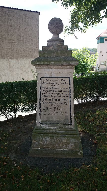 Franco-Prussian War Memorial Bornitz #1