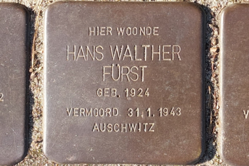 Stolpersteine Nobelstraat 109b #3
