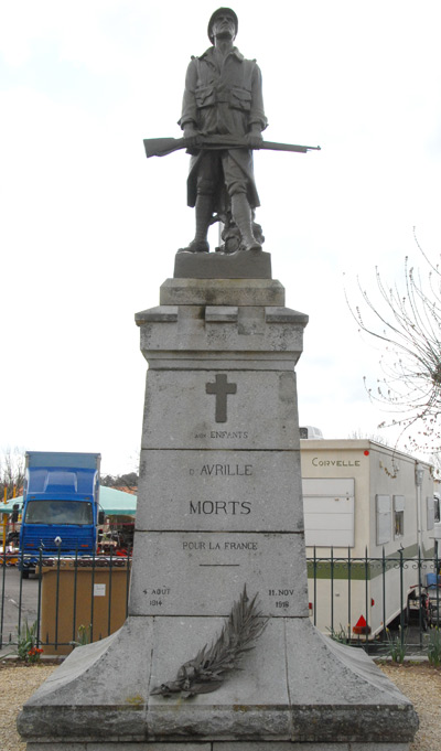 Oorlogsmonument Avrill