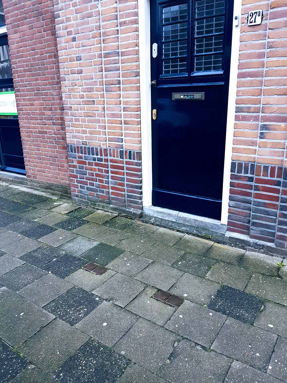 Stolpersteine Venestraat 27a #3