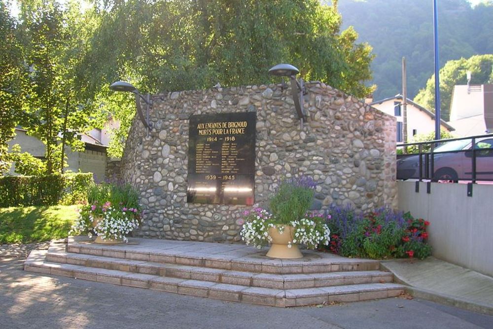 Oorlogsmonument Brignoud