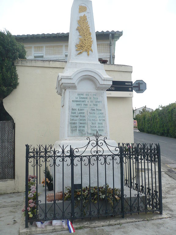 Oorlogsmonument Passa