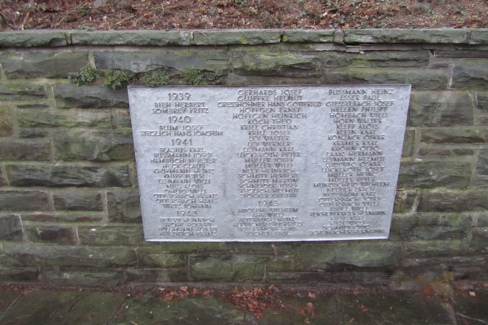 War Memorial and Jewish Remembrance Plate #4