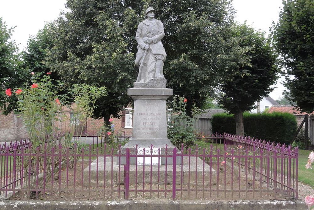 Oorlogsmonument Croix-Fonsomme #1