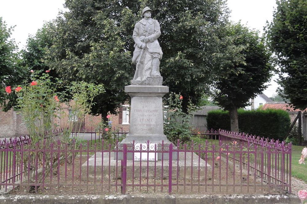 Oorlogsmonument Croix-Fonsomme