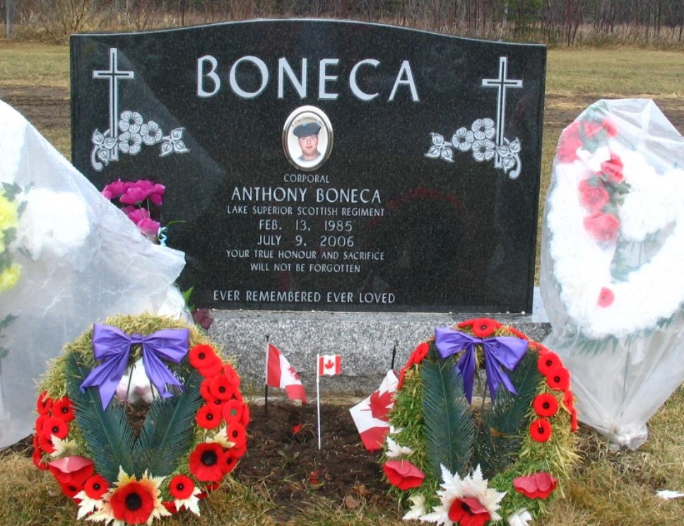 Canadian War Grave Mountain View Cemetery