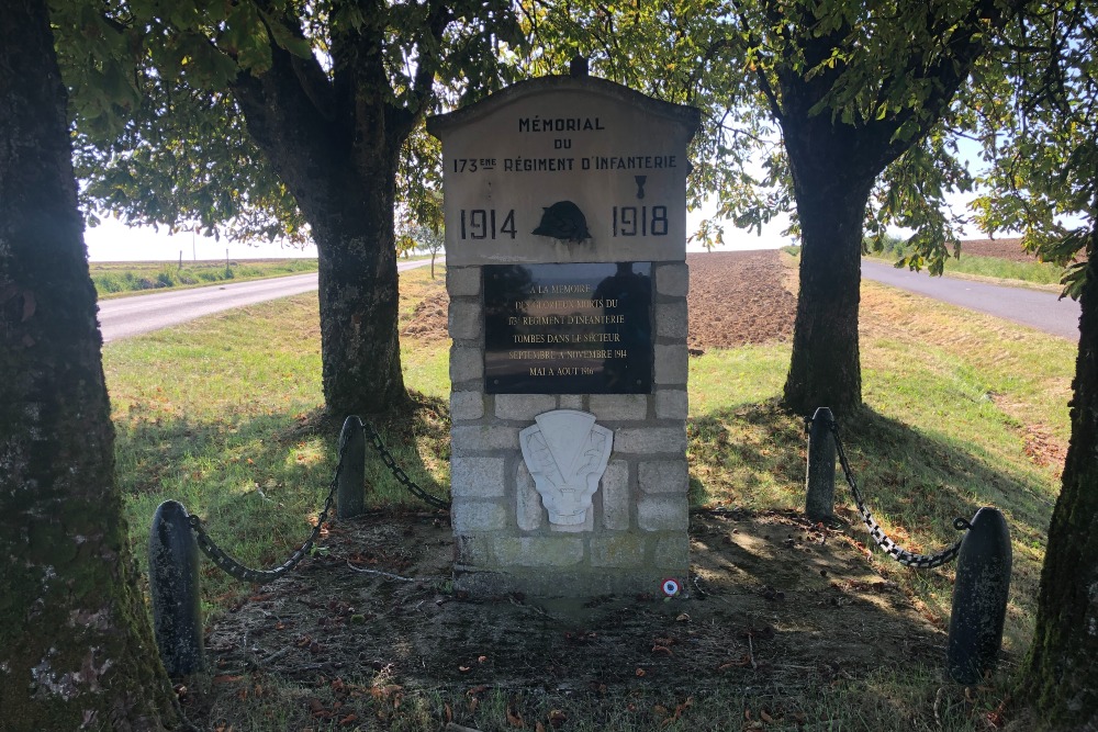 Memorial 173th French Infantry Regiment #1