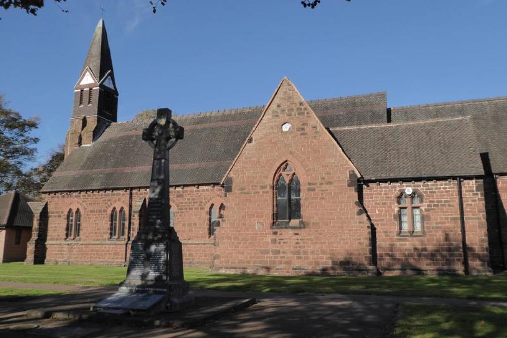 Oorlogsmonument Brownhills #1