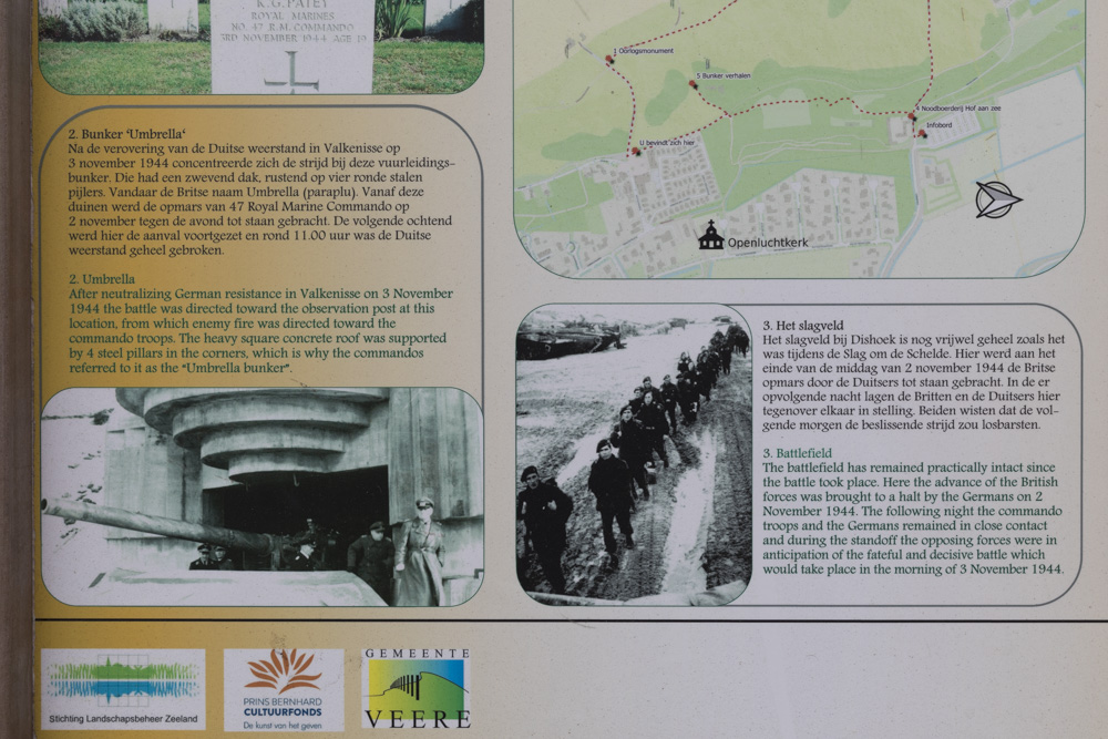 Information Sign The Battle of Dishoek #3