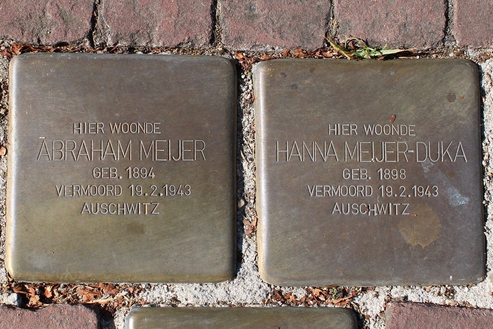 Stolpersteine Maagjesbolwerk 65 (voorheen Jufferenwal 34) #2