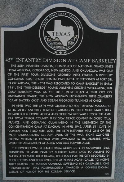 Monument 45st Infantry Division #2