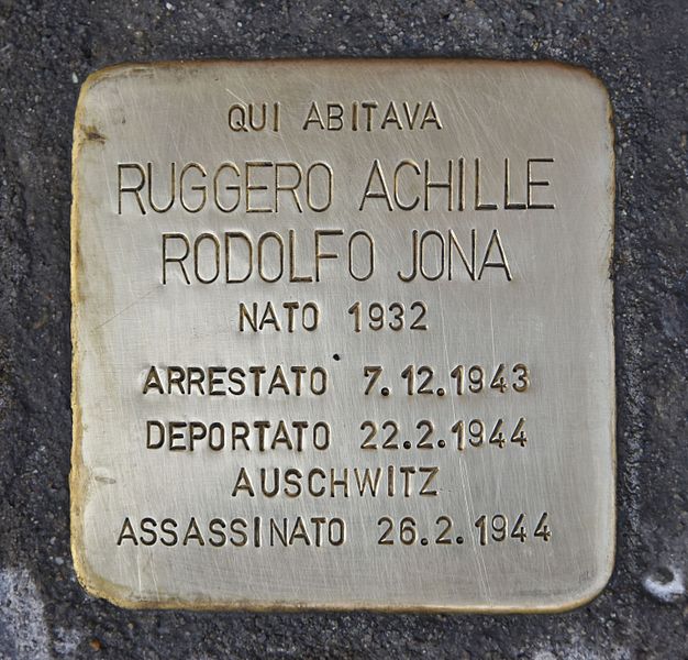 Stolpersteine Via Gaetano Filangieri 4 #3