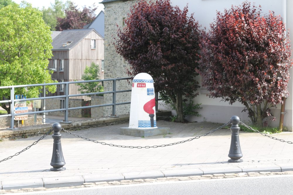 Kilometerpaal Voie de la Liberté - Kilometer 1146 #2