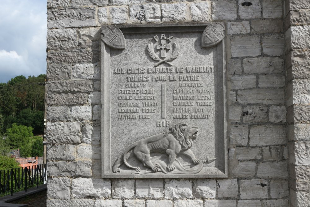 Memorial Fallen Inhabitants Warnant