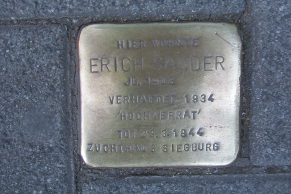 Stolperstein Drener Strae 201 #1