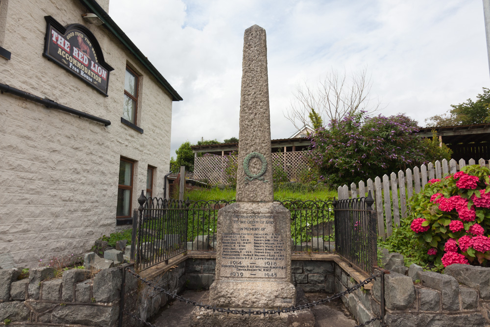 War Memorial Ty'n-Y-Groes