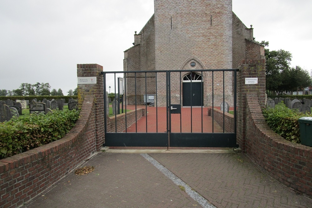 Nederlands Oorlogsgraf Hervormde Kerk Rouveen #1