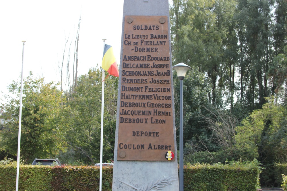 War Memorial Lasne #3