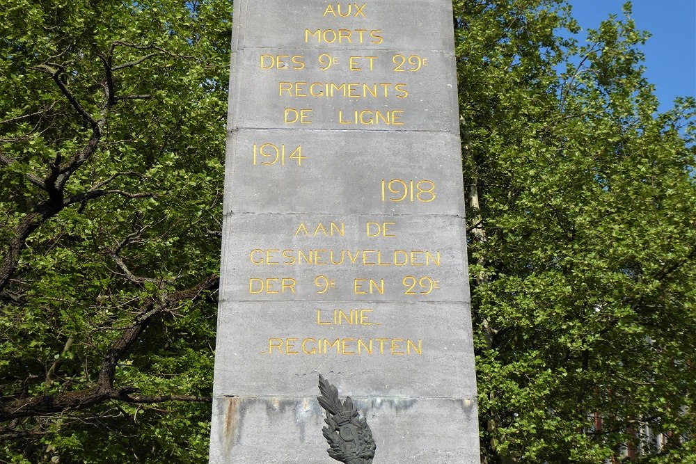 Memorial 9th en 29th Line-Regiment #3