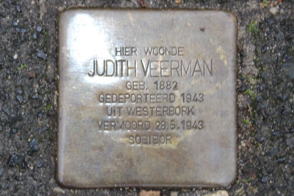 Stolperstein Jacob Catsstraat 40 #1