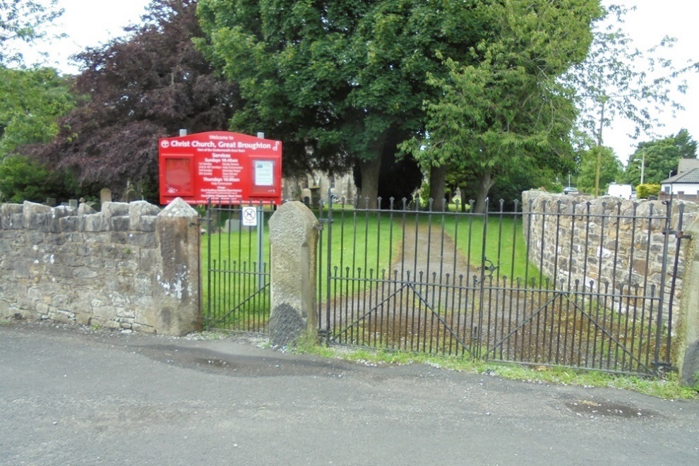 Oorlogsgraf van het Gemenebest Christ Church Churchyard