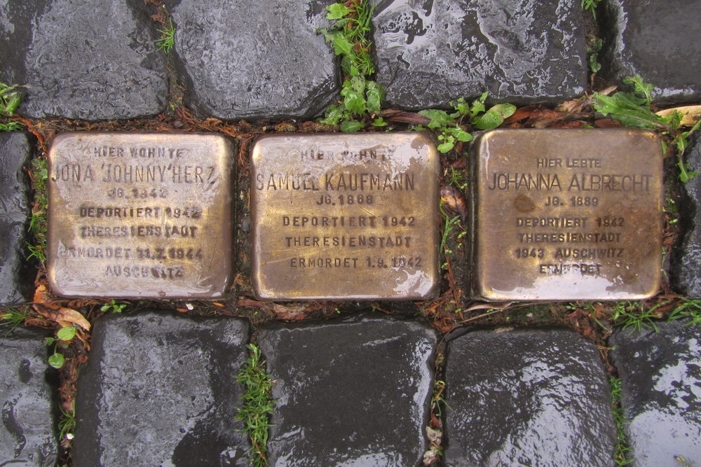 Stumbling Stones Sankt-Apern-Straße 29-31 #1