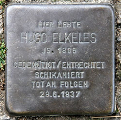 Stolperstein Hubertusallee 8