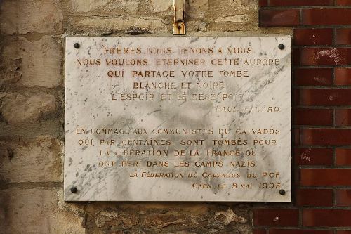 Memorial Communists from Calvados #1