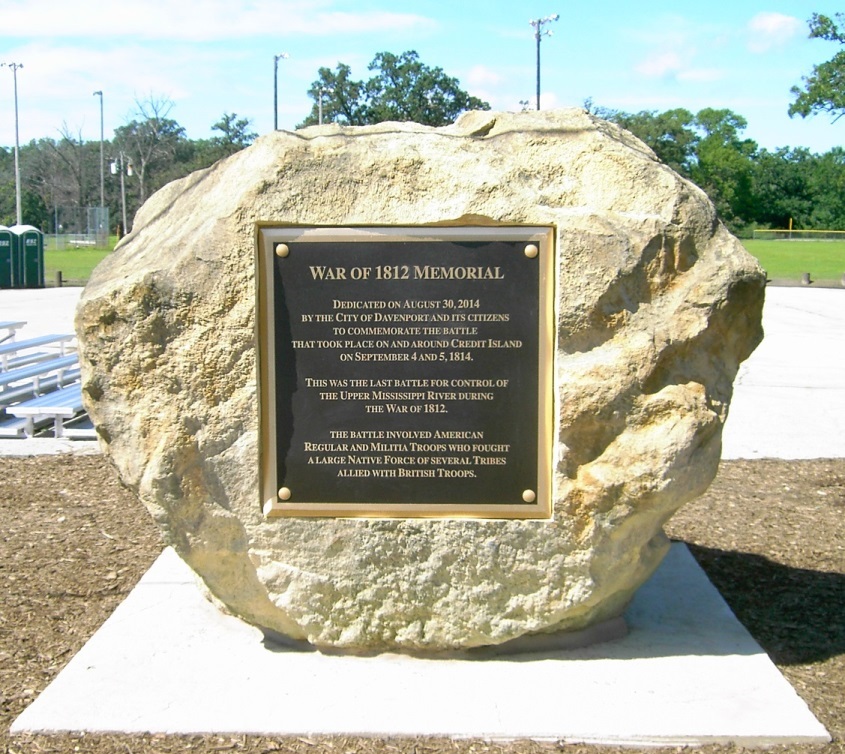 Monument Slag van Credit Island #1