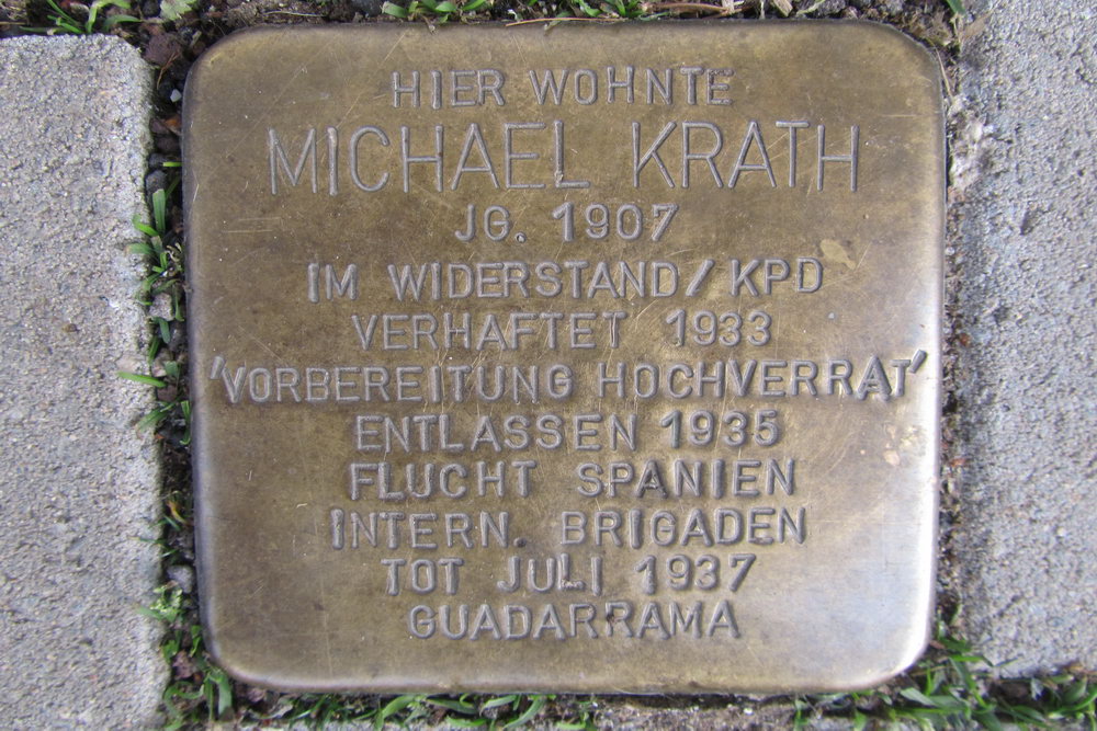 Stolperstein Bambergerstraße 16 #1