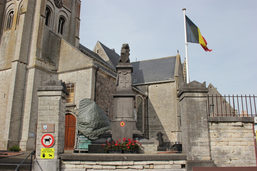 Oorlogsmonument Hakendover