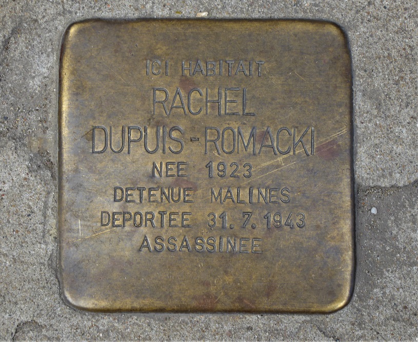 Stolpersteine Huidevettersstraat 161 #3