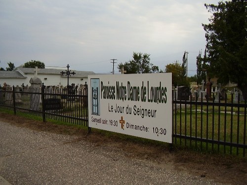 Oorlogsgraf van het Gemenebest Notre Dame de Lourdes Roman Catholic Cemetery #1